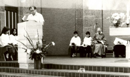 alla Missione Cattolica Italiana, Hannover, 1976