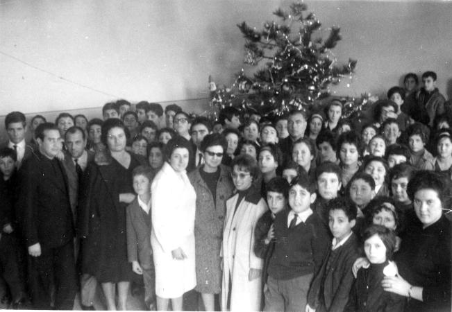 Natale 1963 alla scuola media di Librizzi