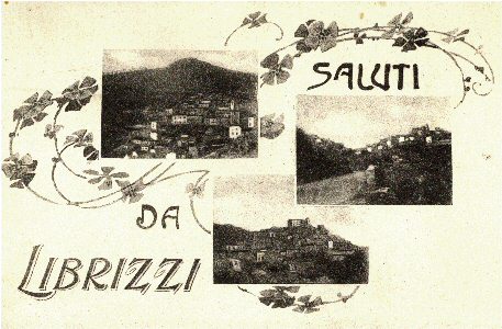 cartolina di Librizzi, spedita nell'anno 1916